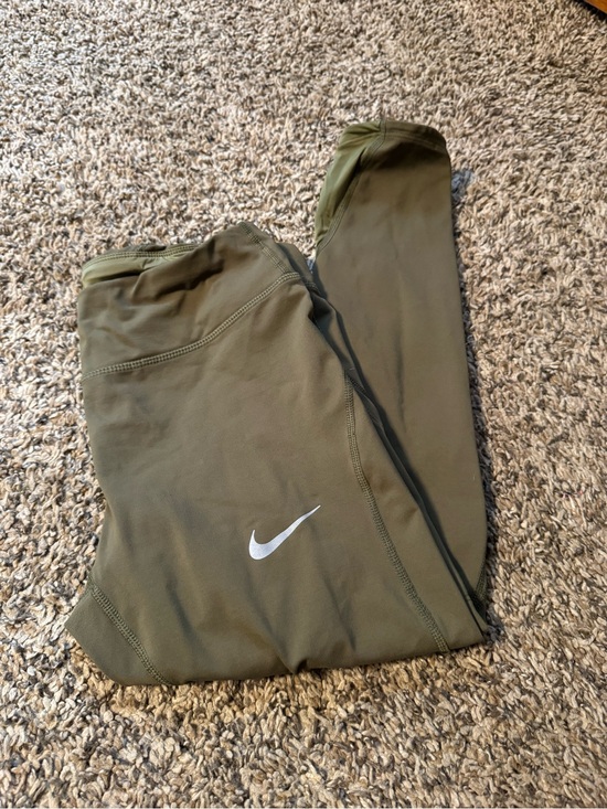 Nike Pants - Nike Olive Green Women's Athletic Leggings